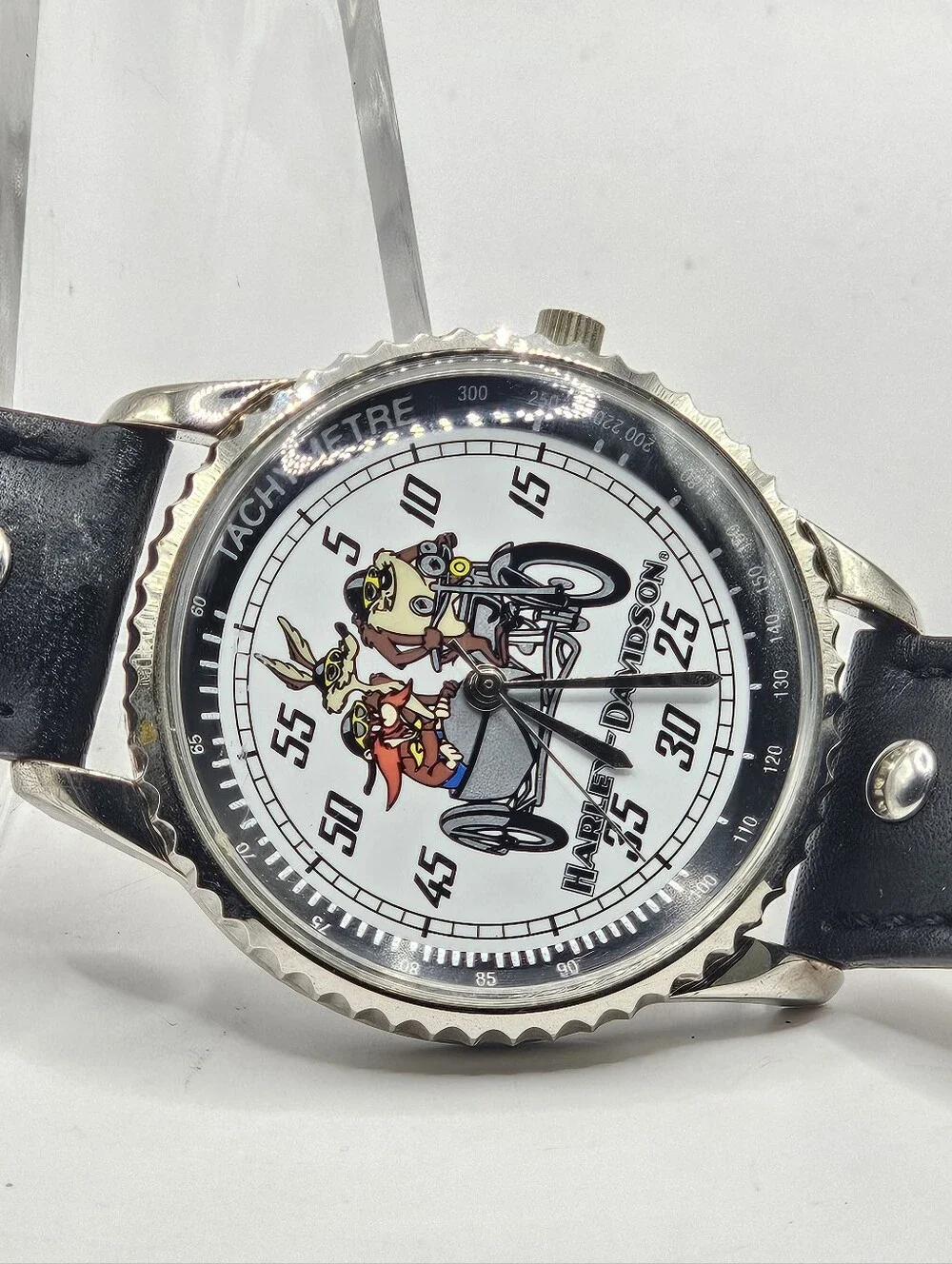 Harley-Davidson Warner Brothers Limited Edition Wristwatch #'d/3500 Untested